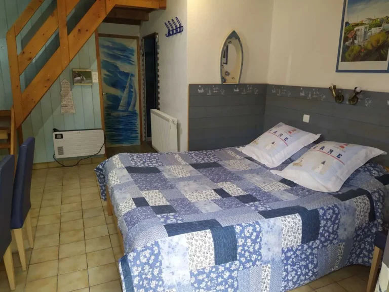 Bleu mer aux Mathes - chambre